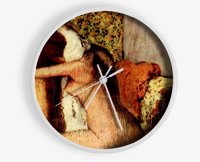 Degas After Bathing 2 Clock - Wallart-Direct UK