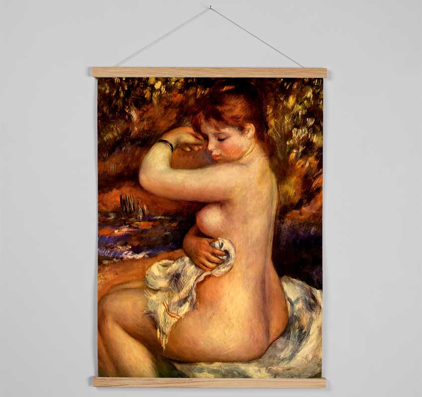 Renoir After The Bath Hanging Poster - Wallart-Direct UK