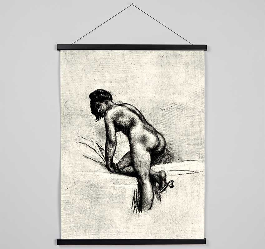 Felicien Rops Alleine Hanging Poster - Wallart-Direct UK