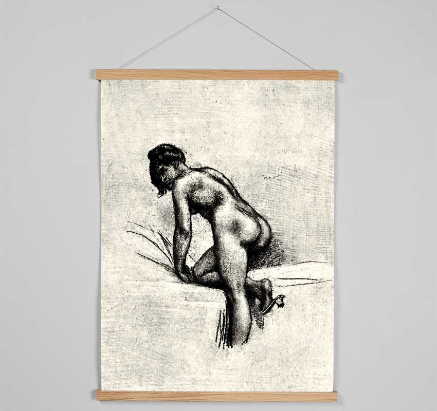 Felicien Rops Alleine Hanging Poster - Wallart-Direct UK