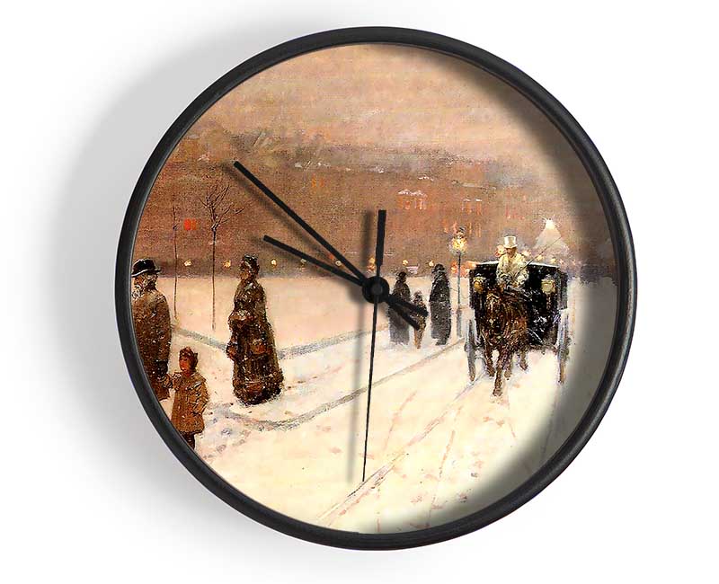 Hassam An Urban Fairy Tale Land Clock - Wallart-Direct UK