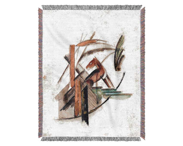 Franz Marc Animal Woven Blanket