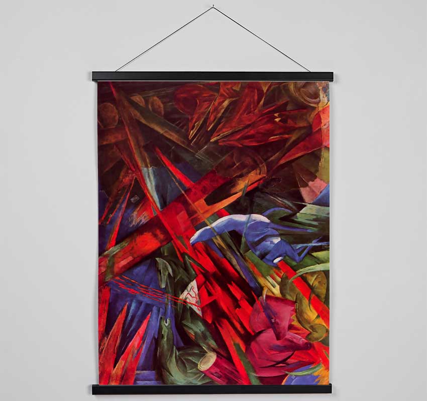 Franz Marc Animal Fates Hanging Poster - Wallart-Direct UK