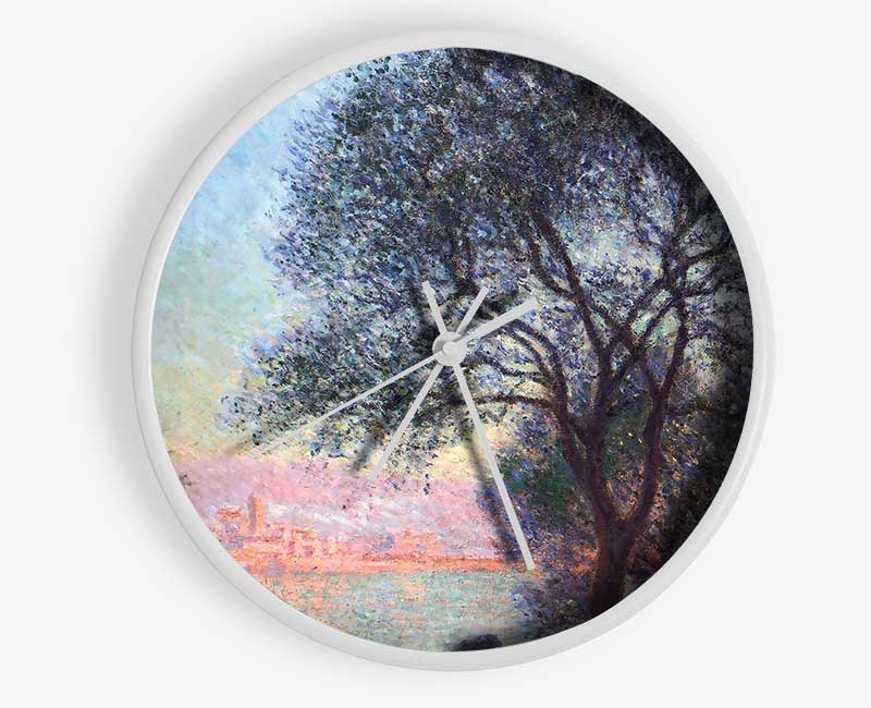 Monet Antibes Seen From La Salis Clock - Wallart-Direct UK