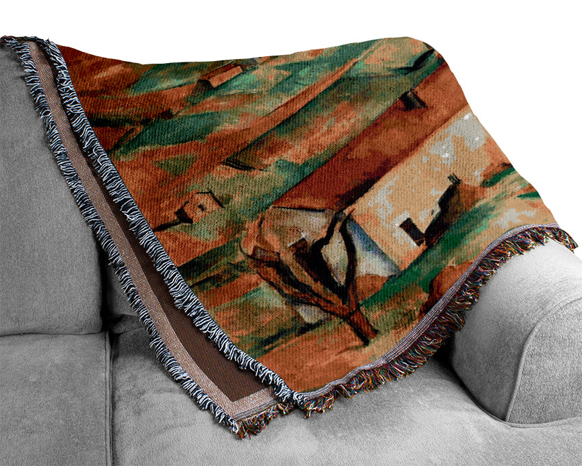 Cezanne Around Gardanne Woven Blanket