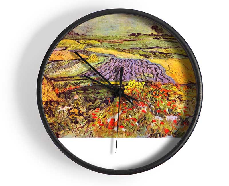 Van Gogh At Auvers Clock - Wallart-Direct UK