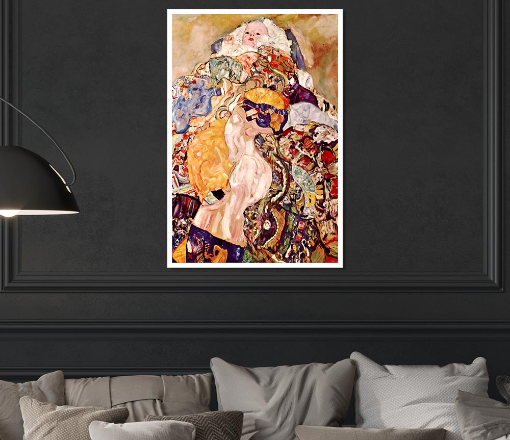 Klimt Baby Print Poster Wall Art