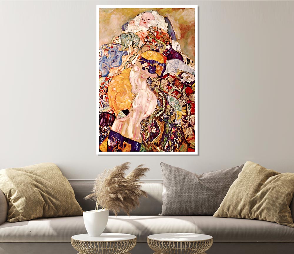 Klimt Baby Print Poster Wall Art