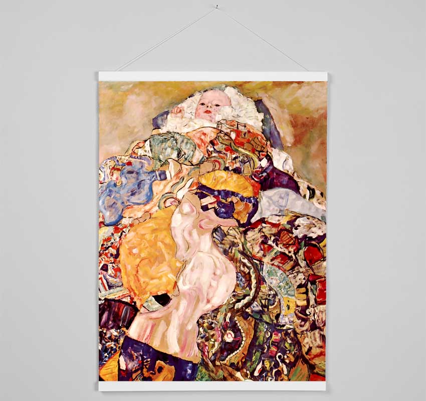 Klimt Baby Hanging Poster - Wallart-Direct UK