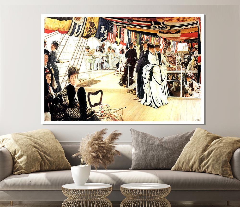 Tissot Ball Print Poster Wall Art