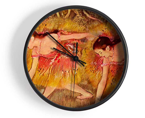 Degas Ballet Dancers Clock - Wallart-Direct UK