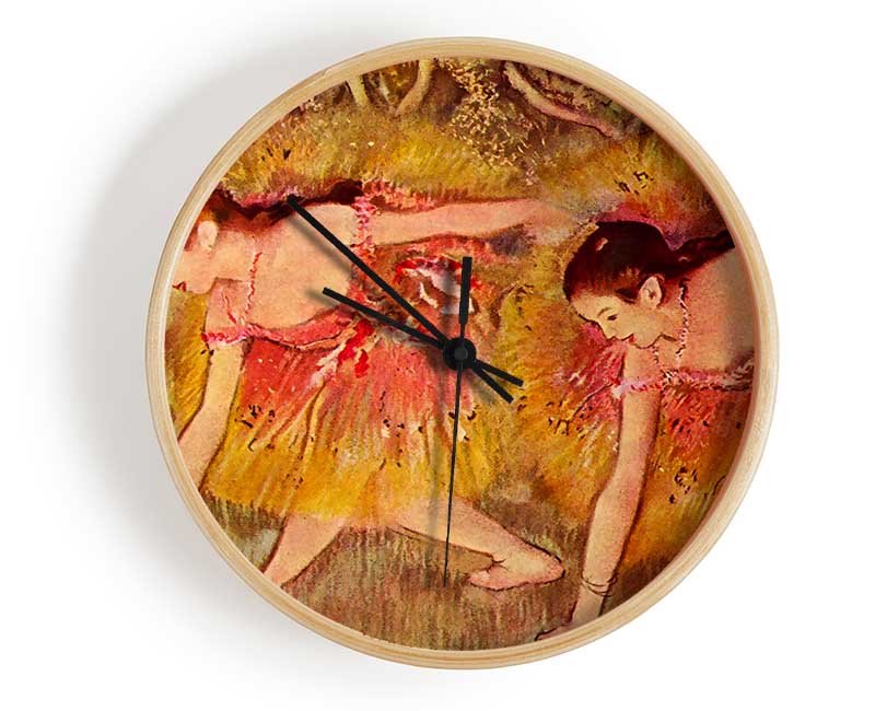 Degas Ballet Dancers Clock - Wallart-Direct UK