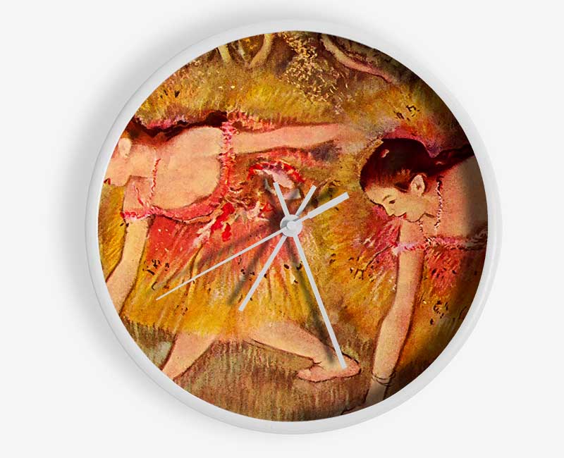 Degas Ballet Dancers Clock - Wallart-Direct UK