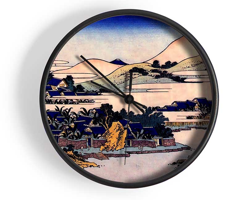 Hokusai Banana Plantation At Chuto Clock - Wallart-Direct UK