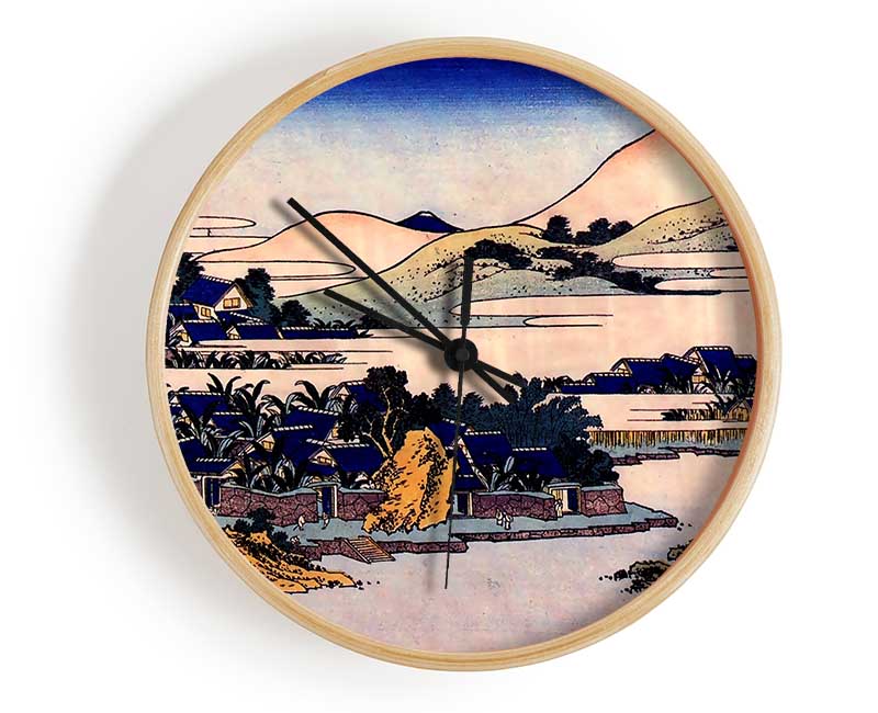 Hokusai Banana Plantation At Chuto Clock - Wallart-Direct UK