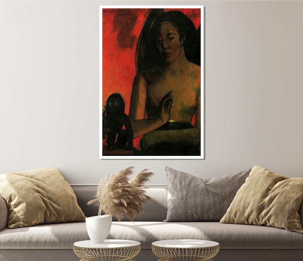 Gauguin Barbaras Print Poster Wall Art