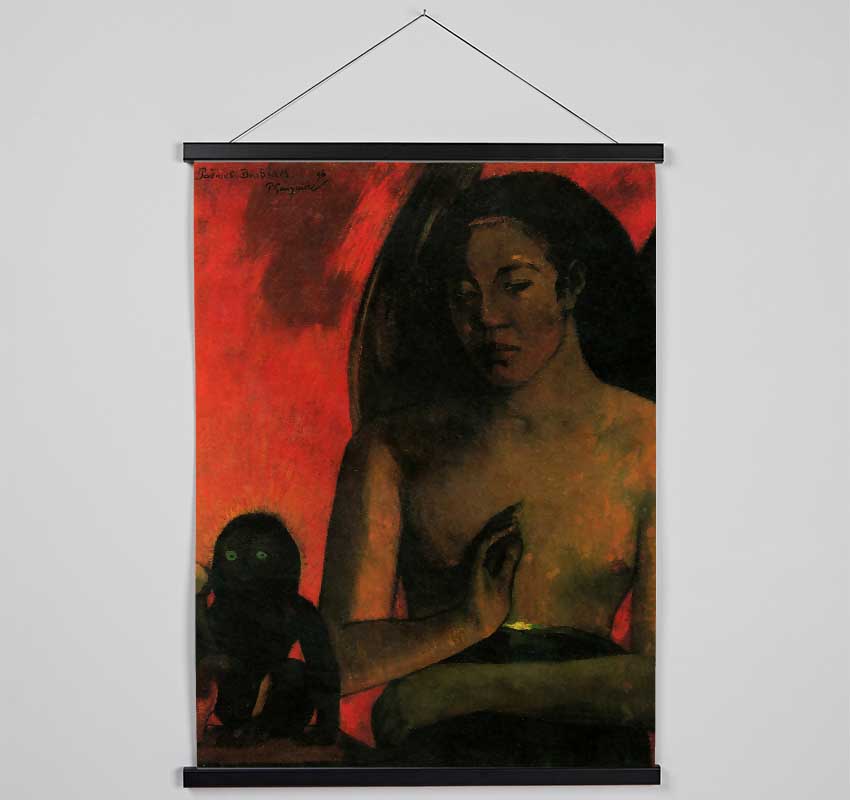 Gauguin Barbaras Hanging Poster - Wallart-Direct UK