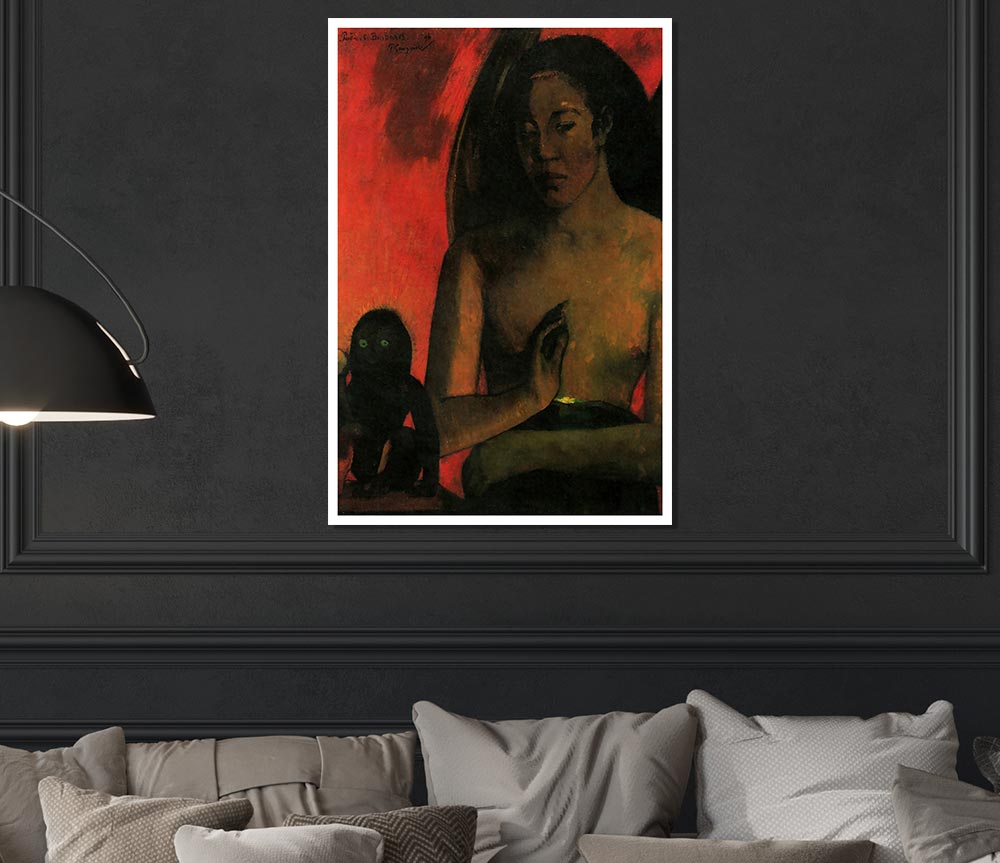 Gauguin Barbaras Print Poster Wall Art