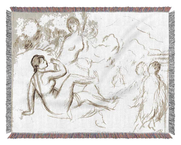 Renoir Bather 2 Woven Blanket