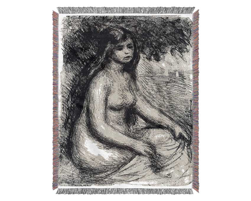 Renoir Bather 3 Woven Blanket