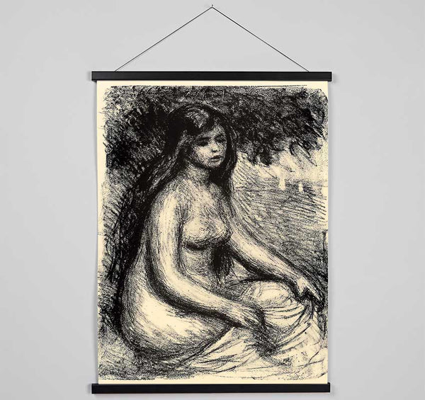 Renoir Bather 3 Hanging Poster - Wallart-Direct UK