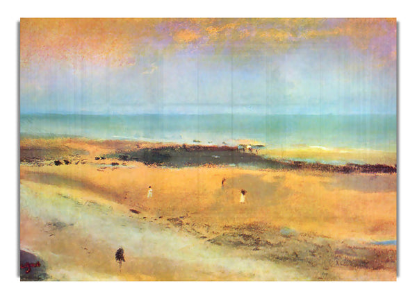 Beach At Low Tide #1 By Degas