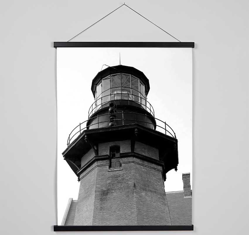 Ansel Adams Block Island Southeast Light Hanging Poster - Wallart-Direct UK