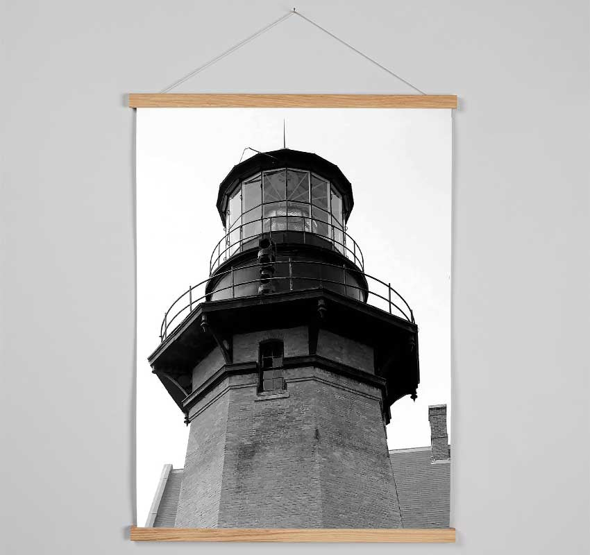 Ansel Adams Block Island Southeast Light Hanging Poster - Wallart-Direct UK