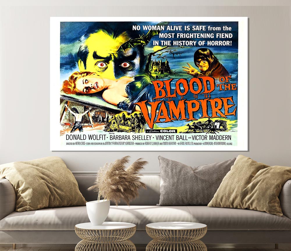 Blood Of The Vampire Poster 2 Print Poster Wall Art