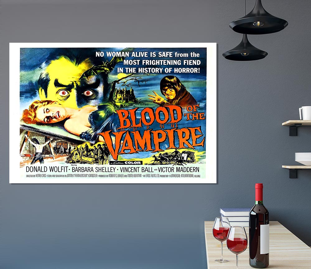 Blood Of The Vampire Poster 2 Print Poster Wall Art