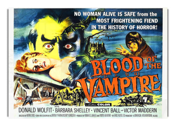 Blood Of Vampire Poster 2