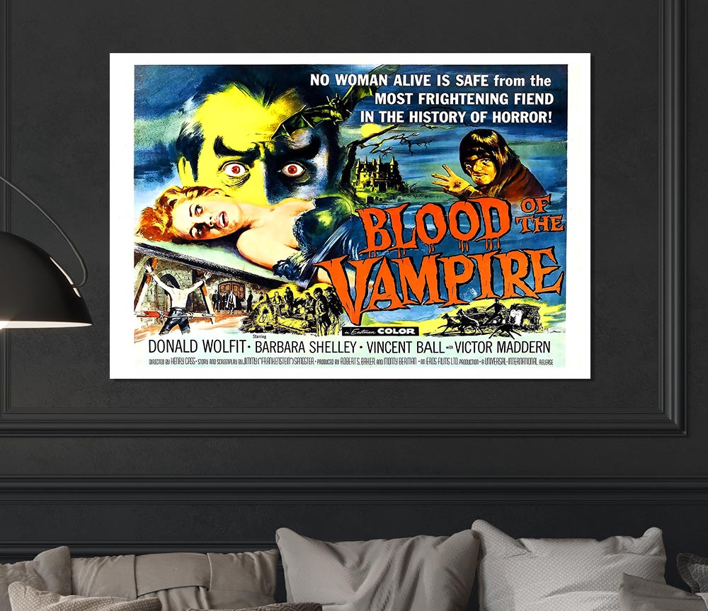 Blood Of The Vampire Poster 2 Print Poster Wall Art