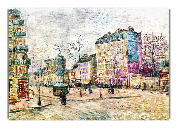 Boulevard De Clichy By Van Gogh