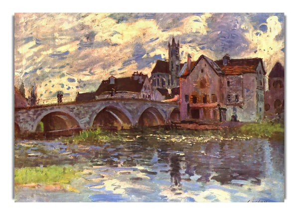 Bridge Of Moret By Sisley