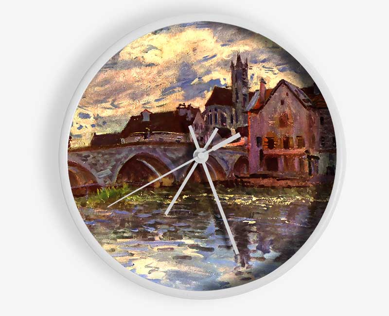 Sisley Bridge Of Moret Clock - Wallart-Direct UK