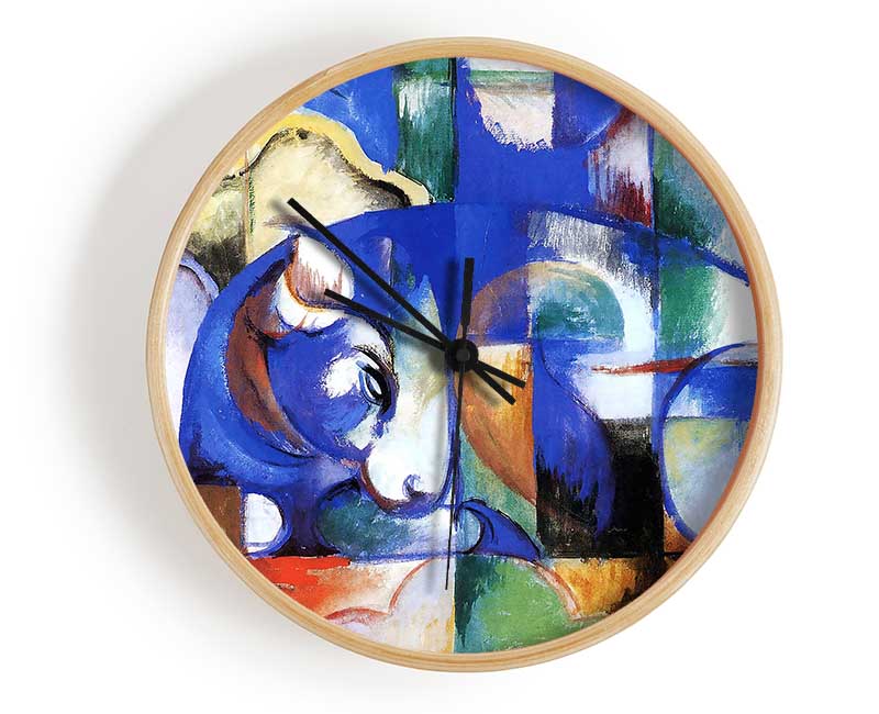 Franz Marc Bull Clock - Wallart-Direct UK