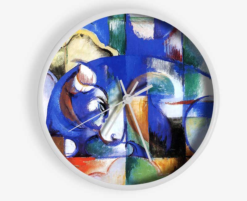 Franz Marc Bull Clock - Wallart-Direct UK