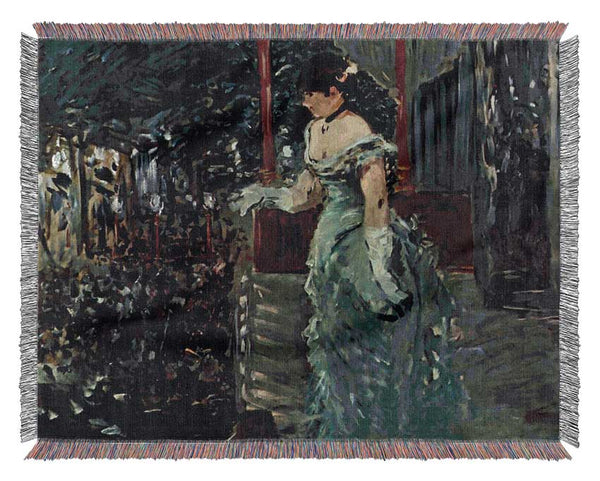 Manet Cafe Concert Woven Blanket