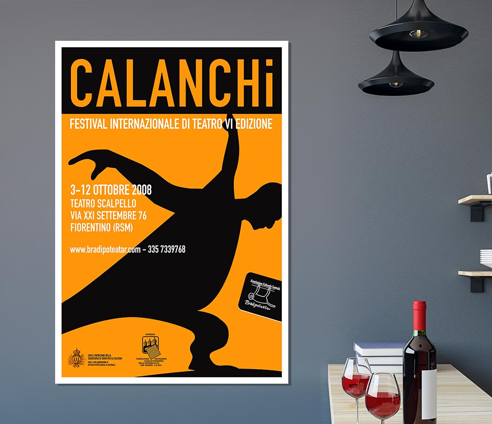 Calanchi Print Poster Wall Art