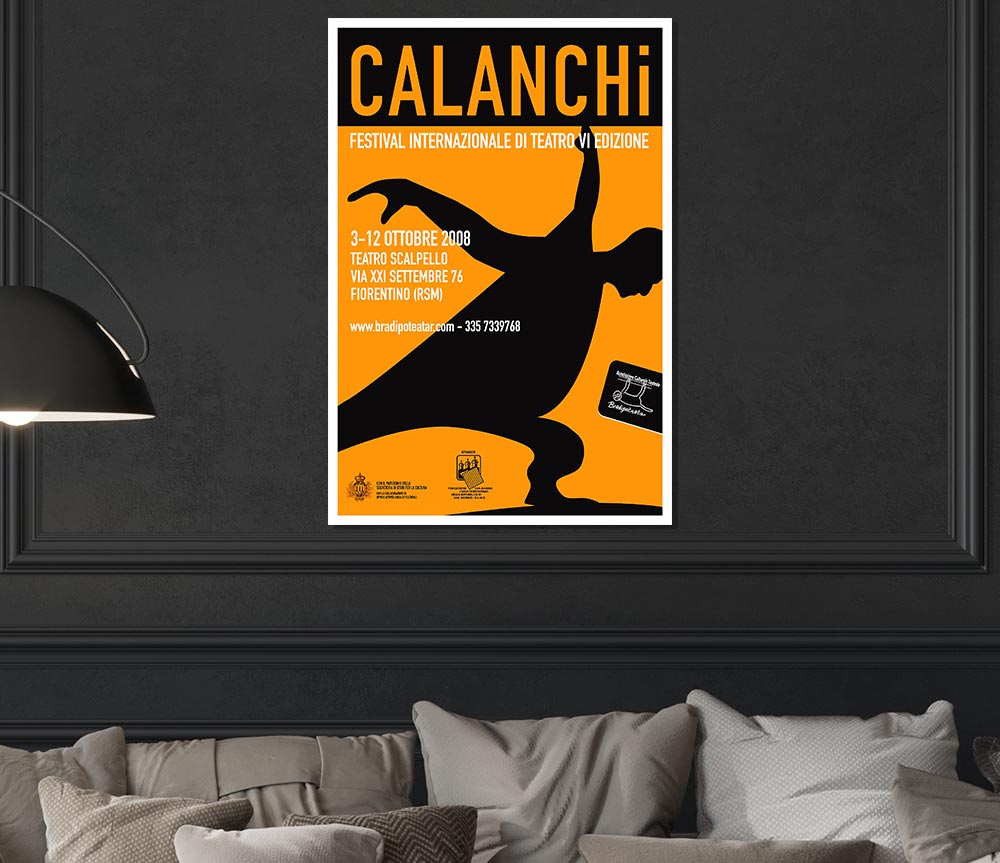 Calanchi Print Poster Wall Art