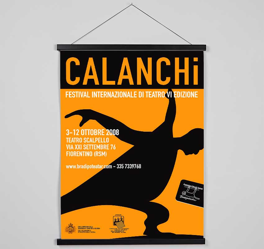 Calanchi Hanging Poster - Wallart-Direct UK