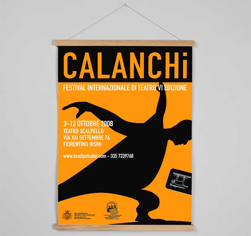 Calanchi Hanging Poster - Wallart-Direct UK