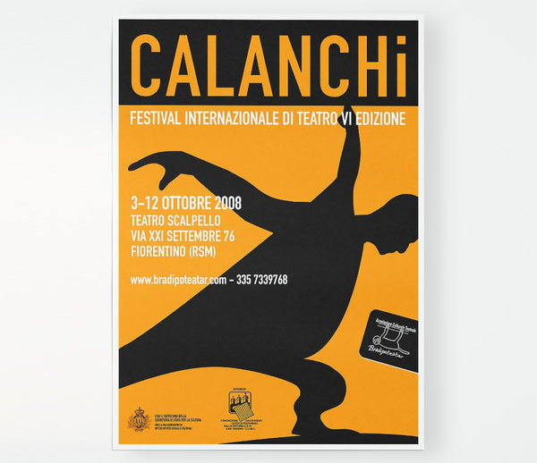 Calanchi Print Poster Wall Art