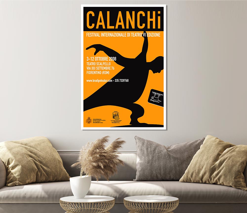 Calanchi Print Poster Wall Art