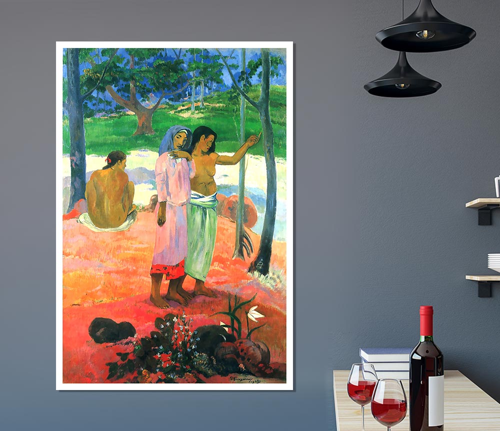 Gauguin Call For Freedom Print Poster Wall Art