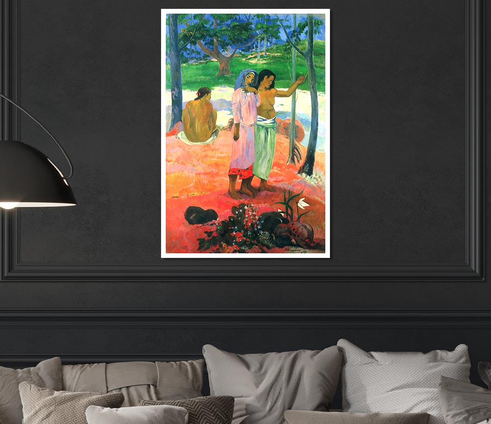 Gauguin Call For Freedom Print Poster Wall Art