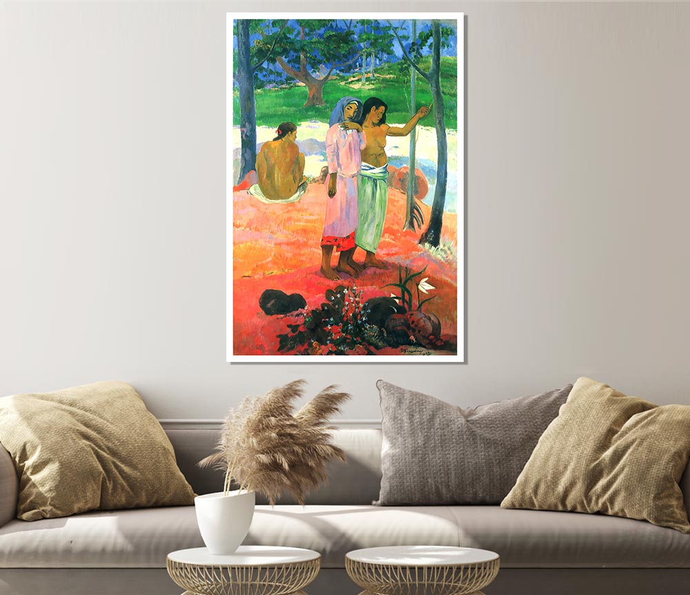 Gauguin Call For Freedom Print Poster Wall Art