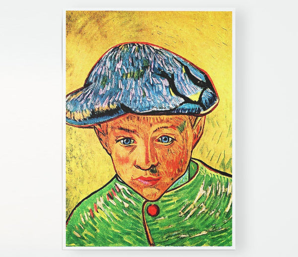 Van Gogh Camille Roulin Print Poster Wall Art