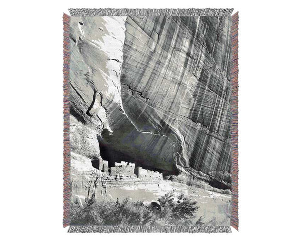 Ansel Adams Canyon De Chelly Arizona Woven Blanket