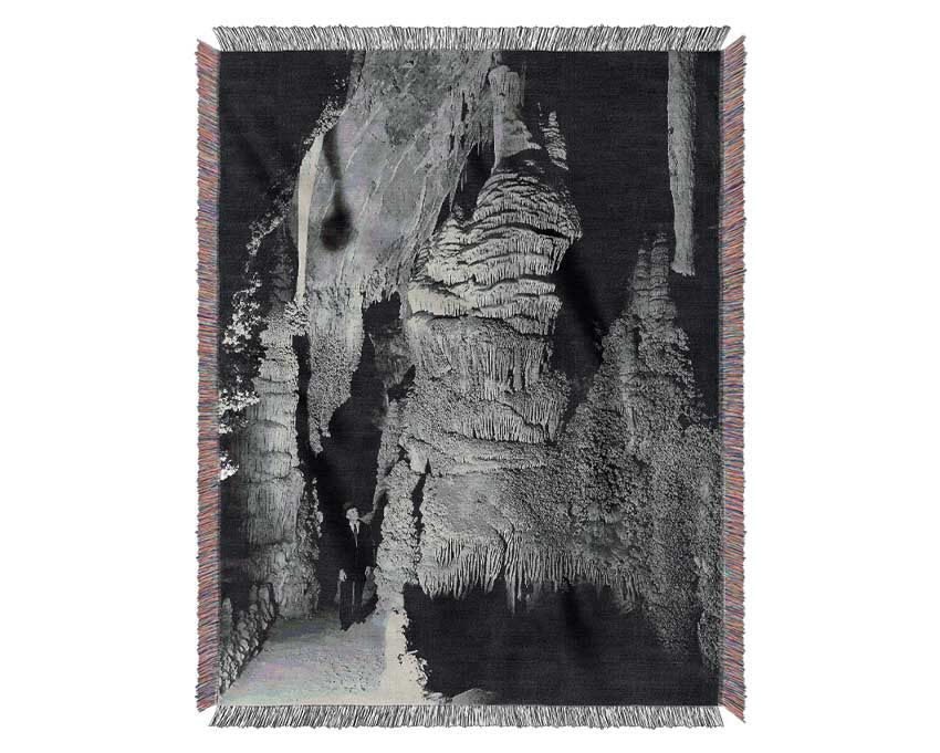 Ansel Adams Carlsbad Caverns National Park New Mexico 2 Woven Blanket